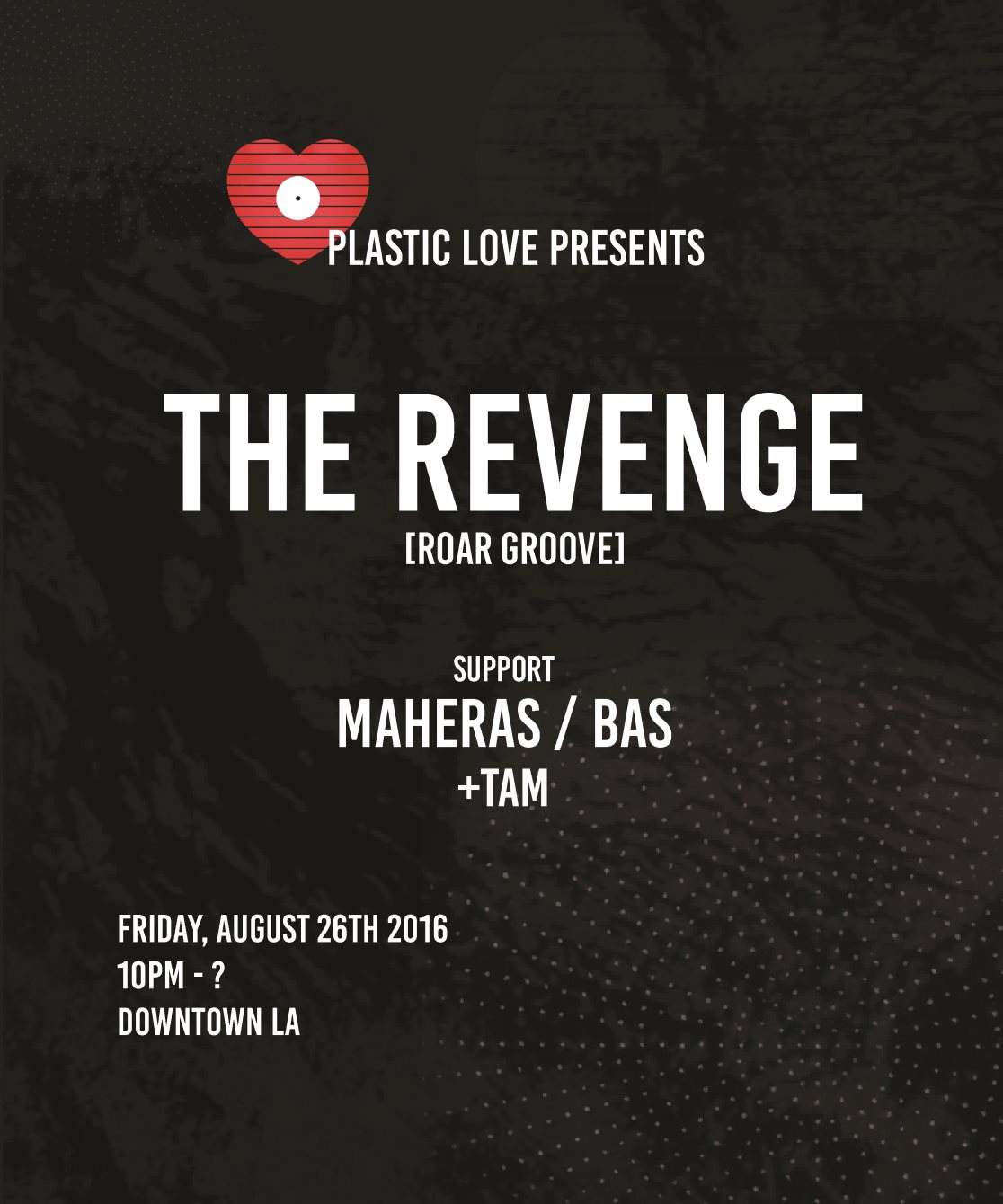Plastic Love presents The Revenge - Página frontal