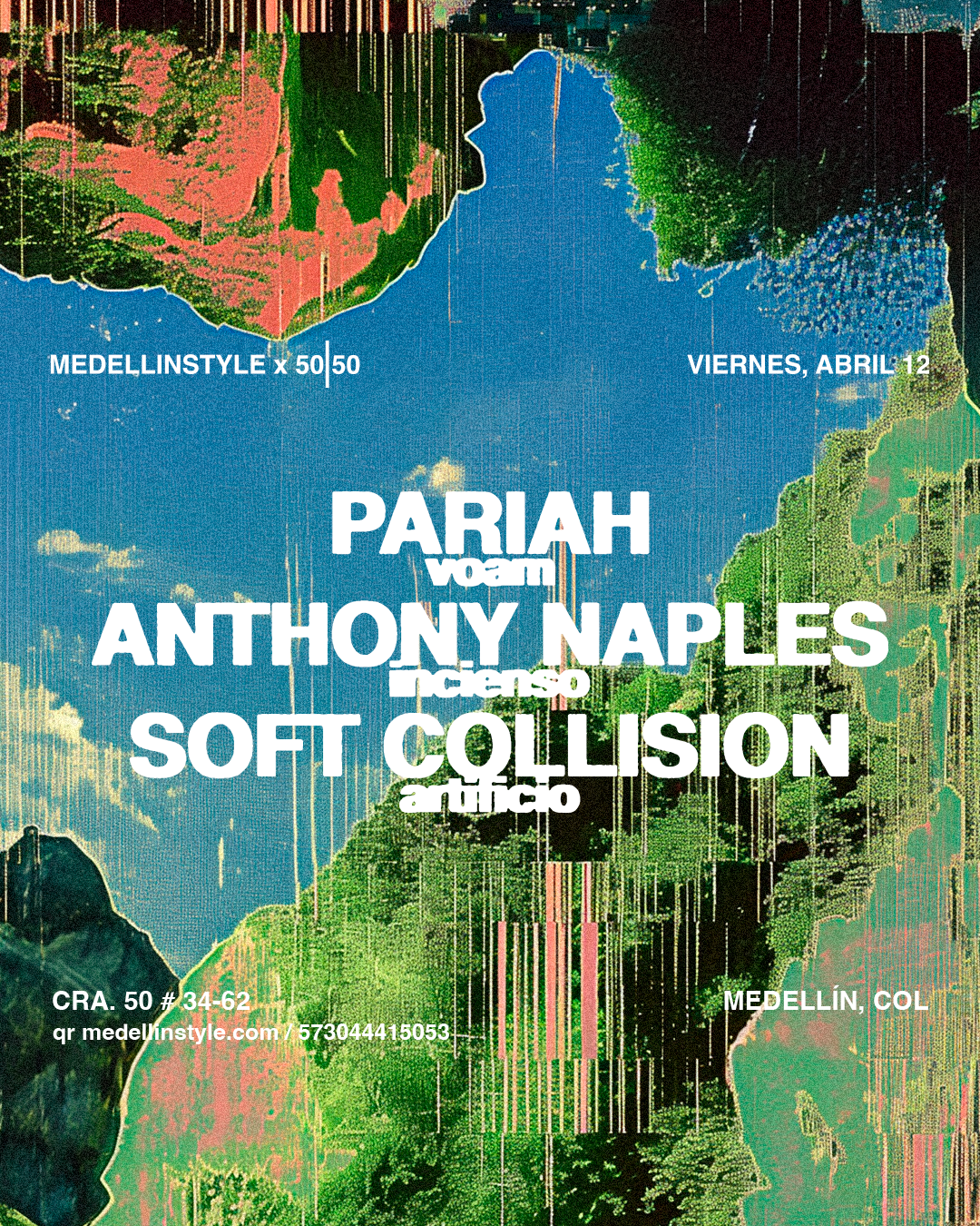 Pariah - Anthony Naples (Medellin Style x 50|50) - Página frontal