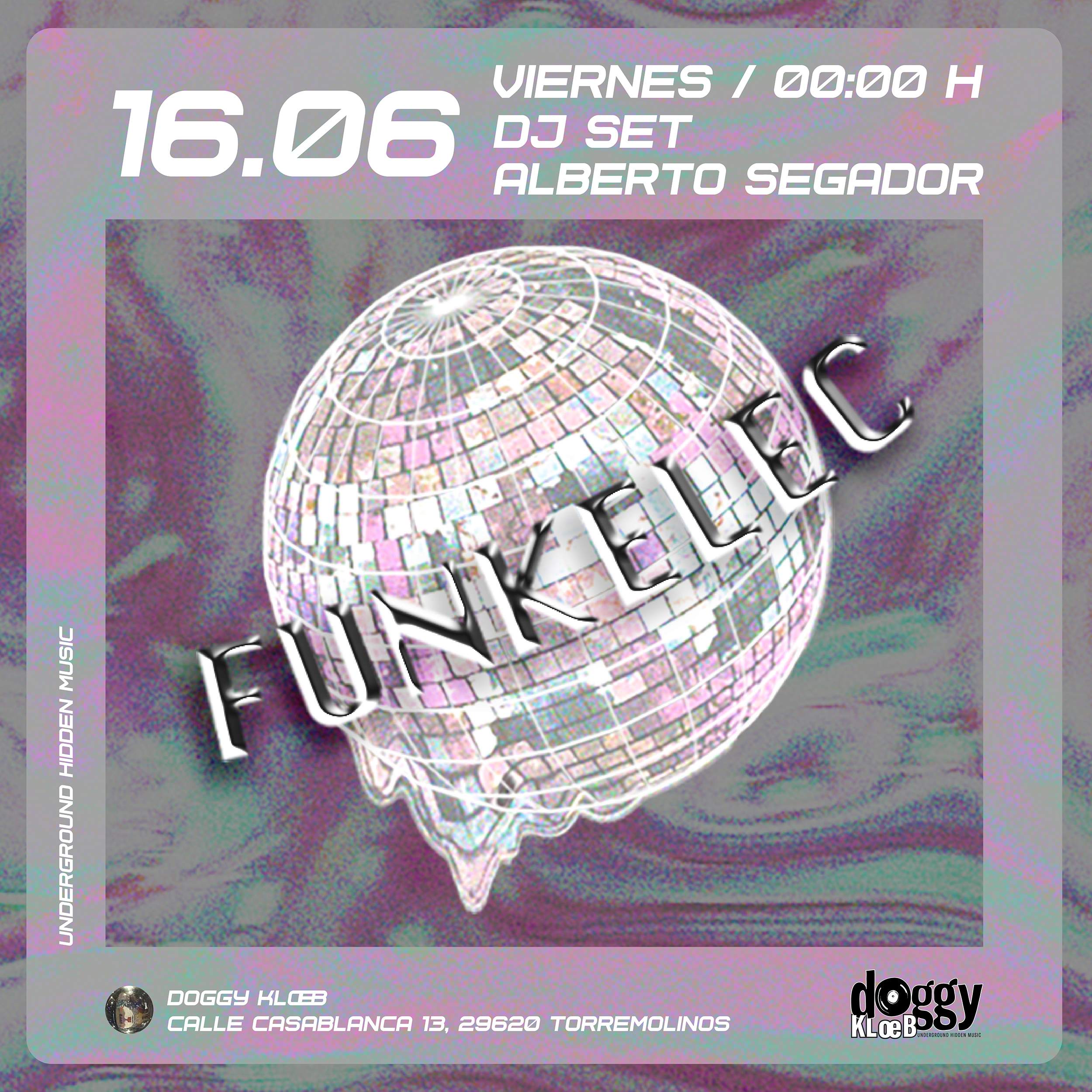 FUNKELEC BY Doggy Project TORREMOLINOS - フライヤー表