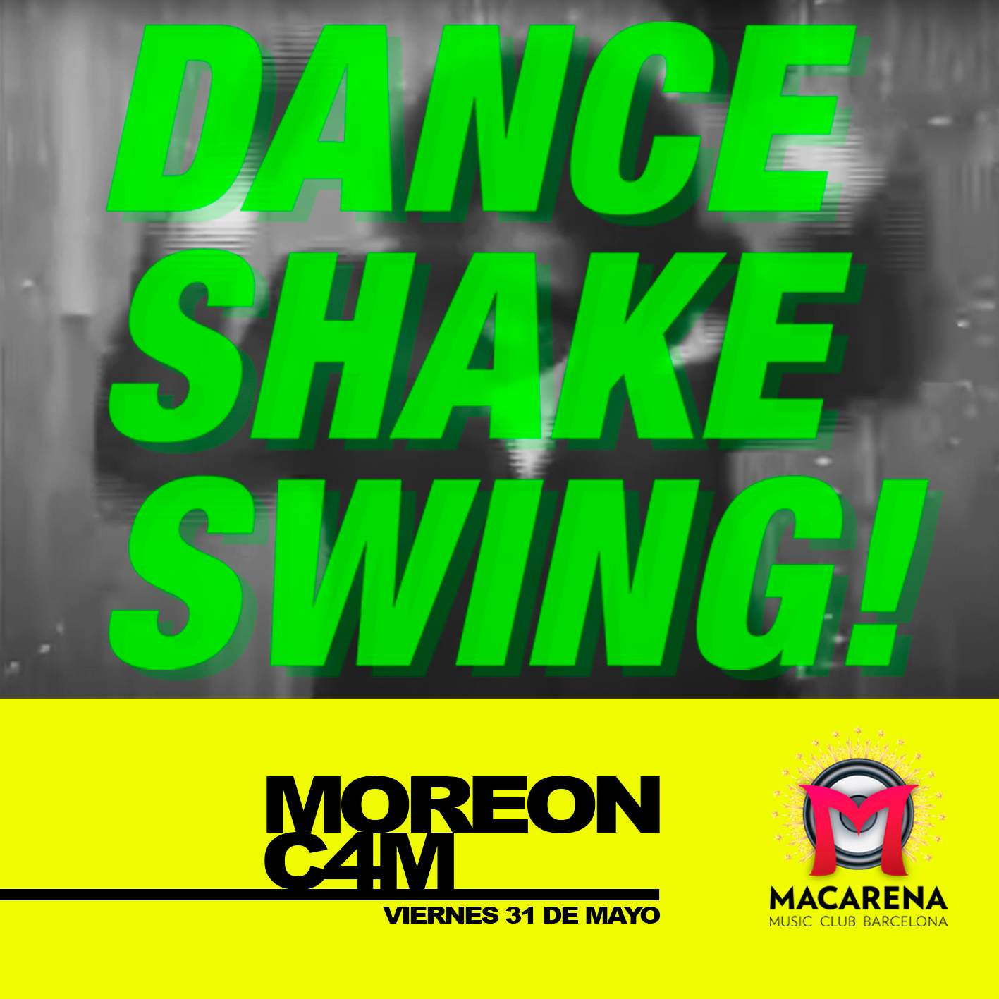 Dance Shake Swing! presents Moreon & C4M - Página frontal