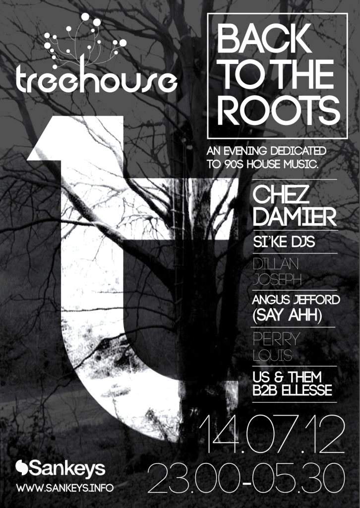 Treehouse - Chez Damier, Ellesse, Si'ke DJs, Us & Them - Página frontal