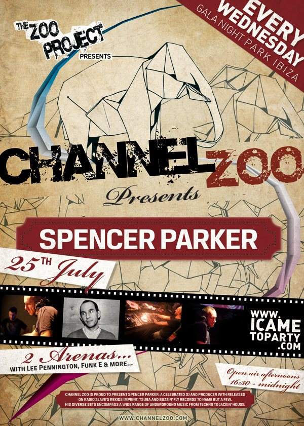 Channel Zoo presents Spencer Parker - Página frontal