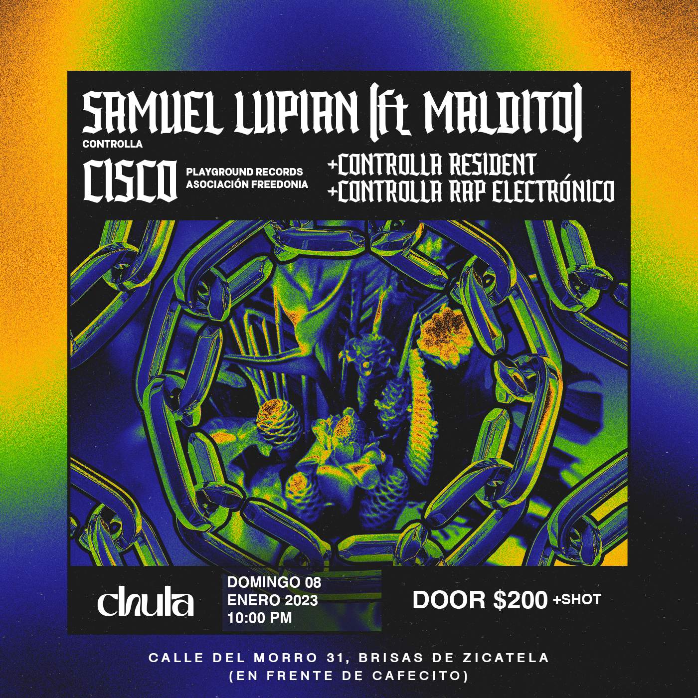 CONTROLLA RAP with SAMUEL LUPIAN & MALDITO - Página frontal