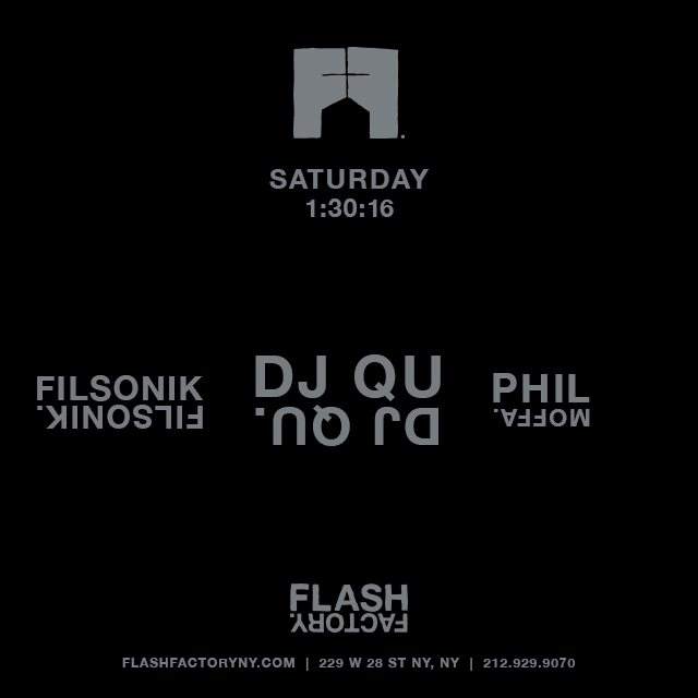 DJ QU, Phil Moffa & Filsonik - Página frontal