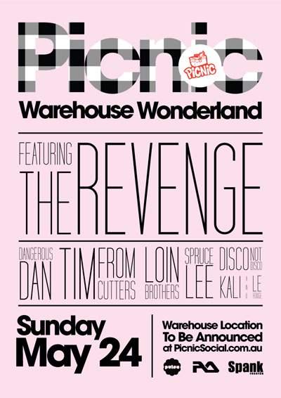 Picnic Warehouse Wonderland feat The Revenge - Página frontal