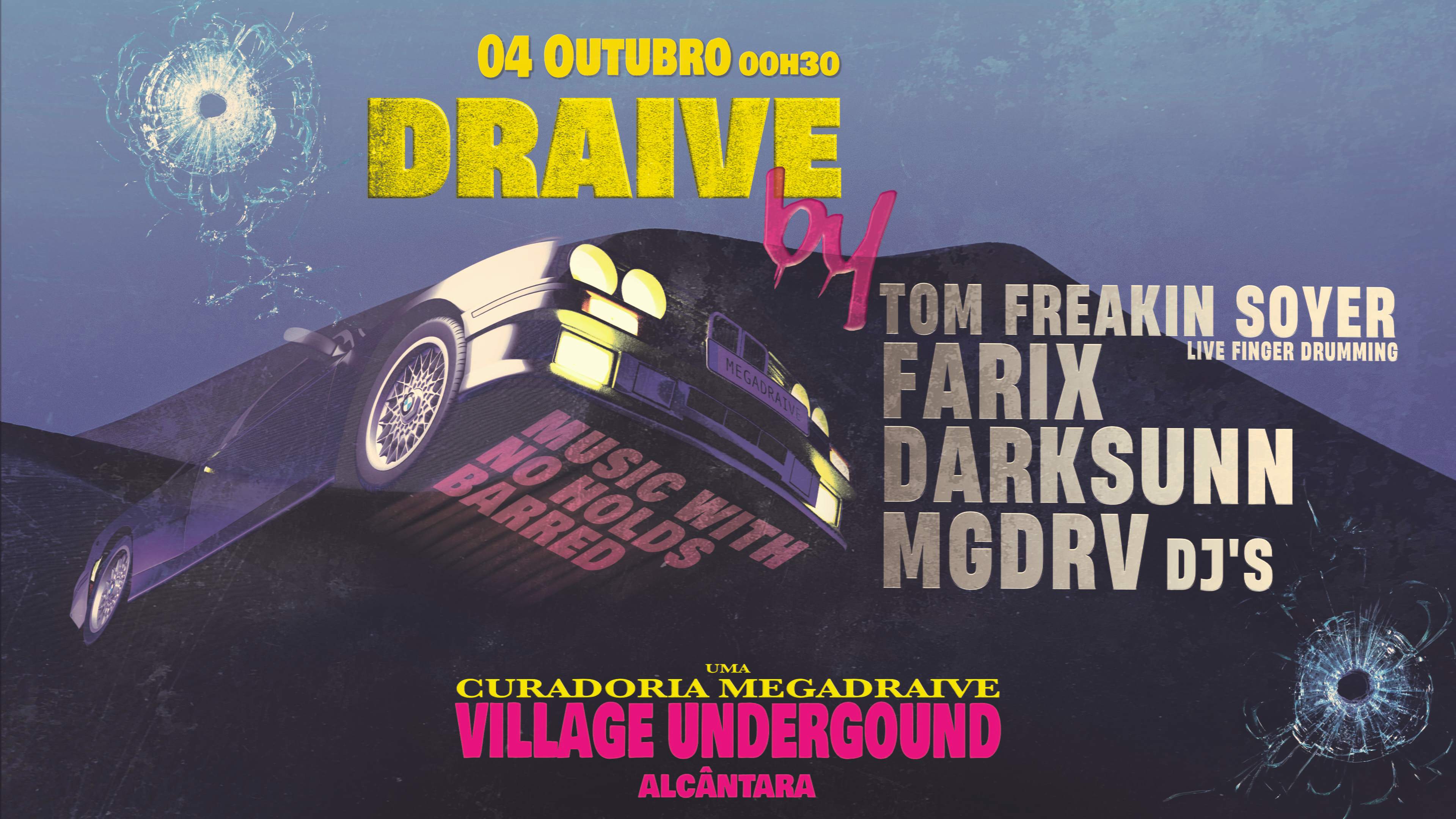 DRAIVE BY: DarkSunn x Farix x MGDRV DJs x Tom Freakin Soyer (Live) at ...