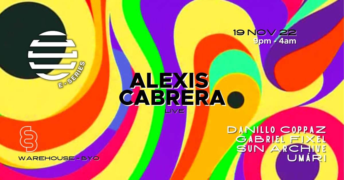 E-Series with Alexis Cabrera Live in Sydney - Página trasera