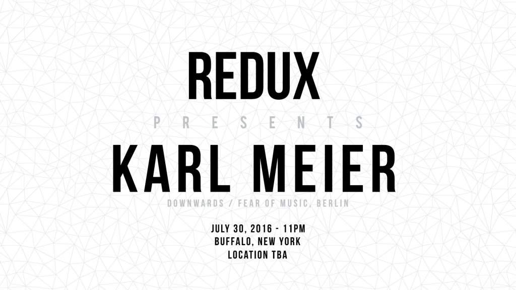 Redux presents Karl Meier - Página frontal