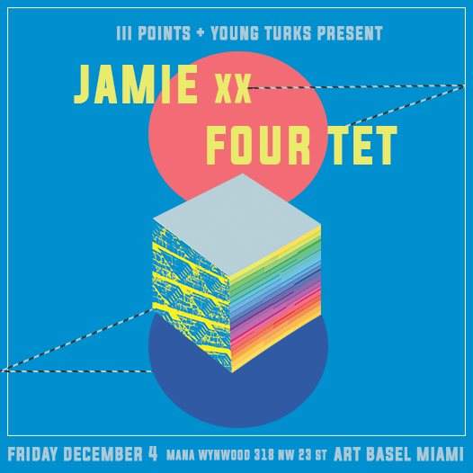 Jamie xx & Four Tet - フライヤー表