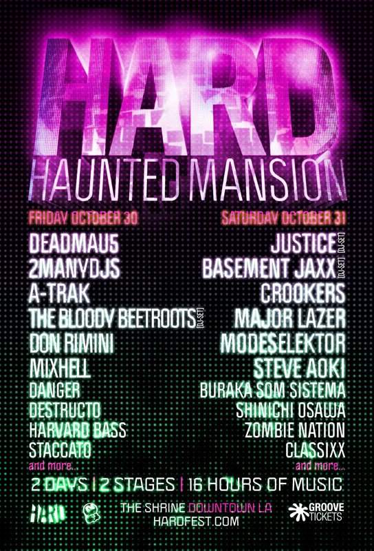 Hard Haunted Mansion Day 2 - フライヤー表