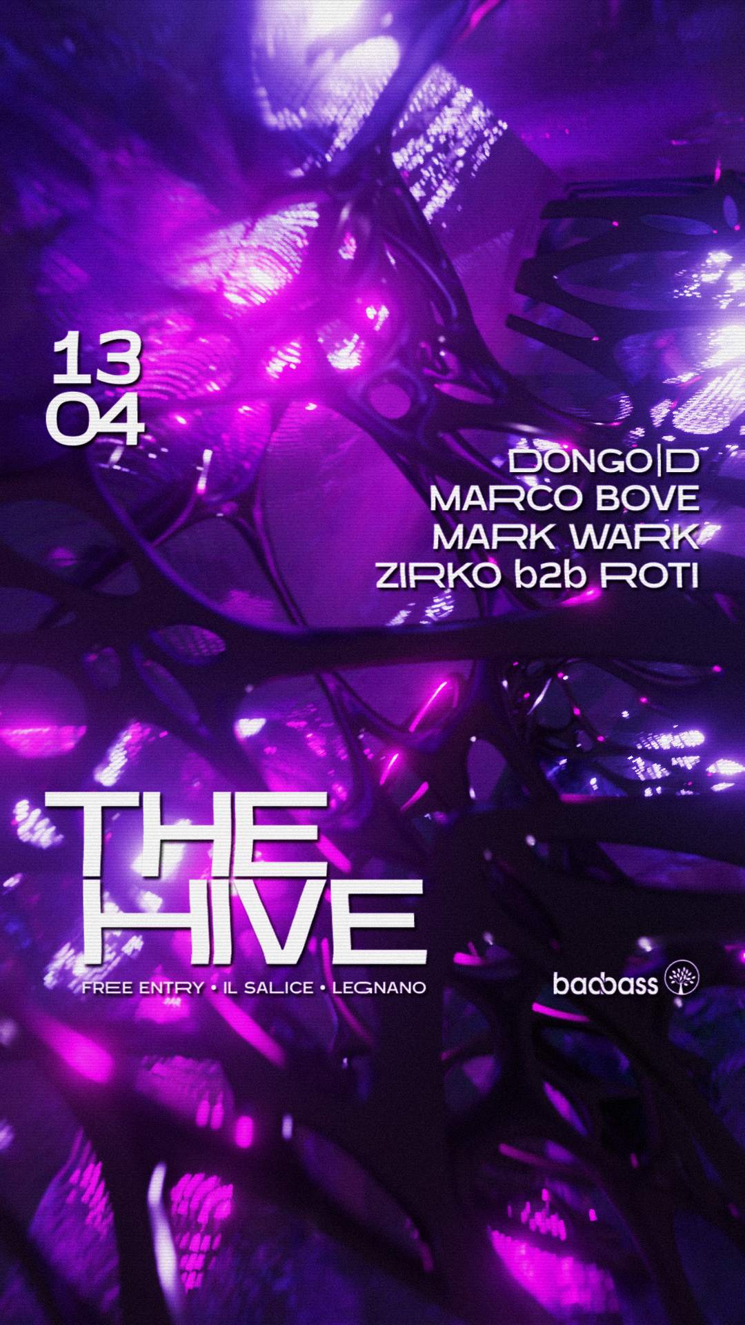 THE HIVE with DONGO|D, Marco Bove - Página frontal