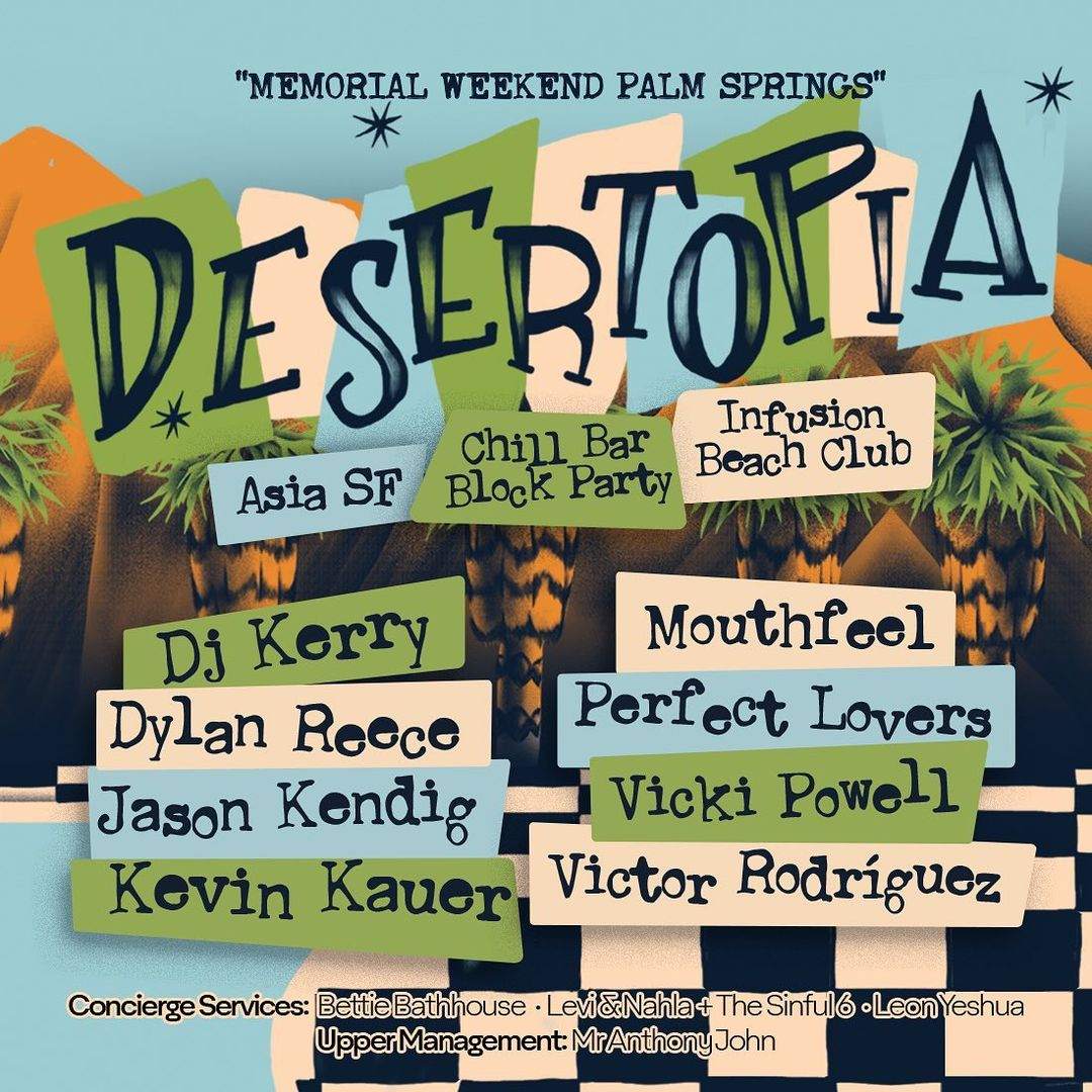 Desertopia Memorial Weekend Takeover - Página frontal