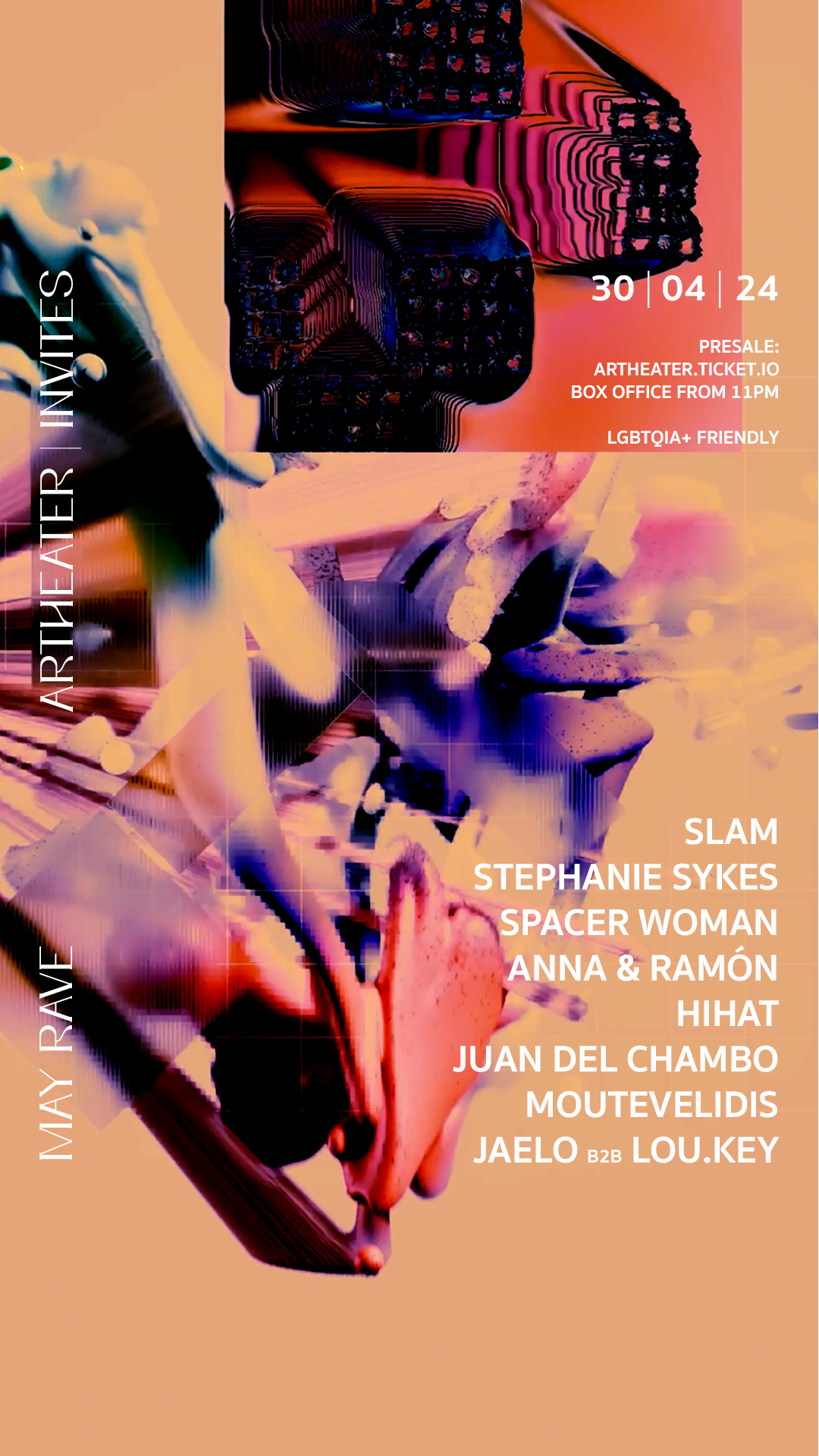 Artheater Invites - Slam - Stephanie Sykes - Spacer Woman - May Rave ...