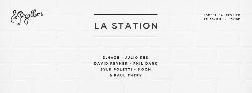LA Station: Phil Dark , David Reyner , Moon & Guest - Página frontal