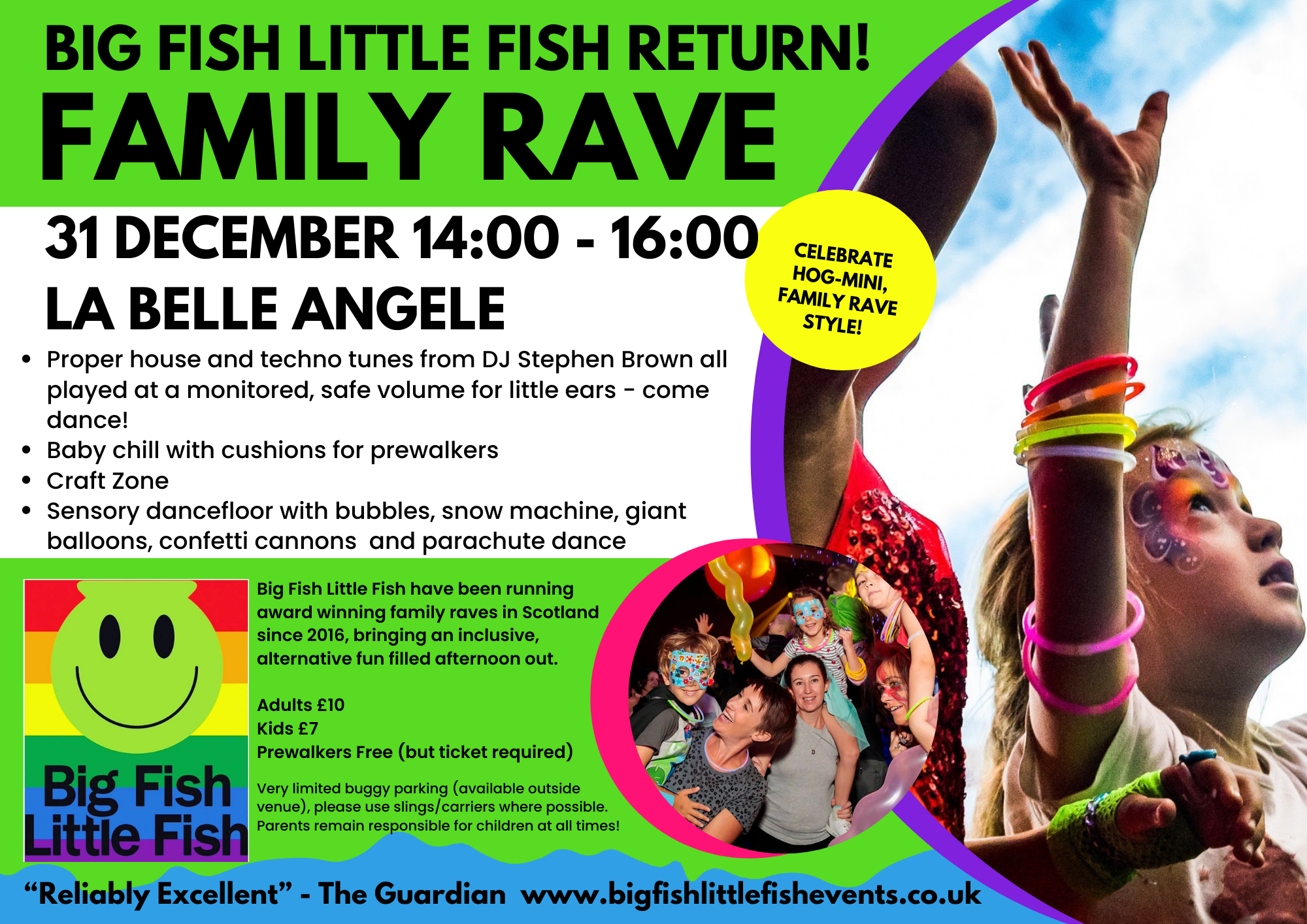 Big Fish Little Fish Hog-Mini Family Rave with Stephen Brown at La ...