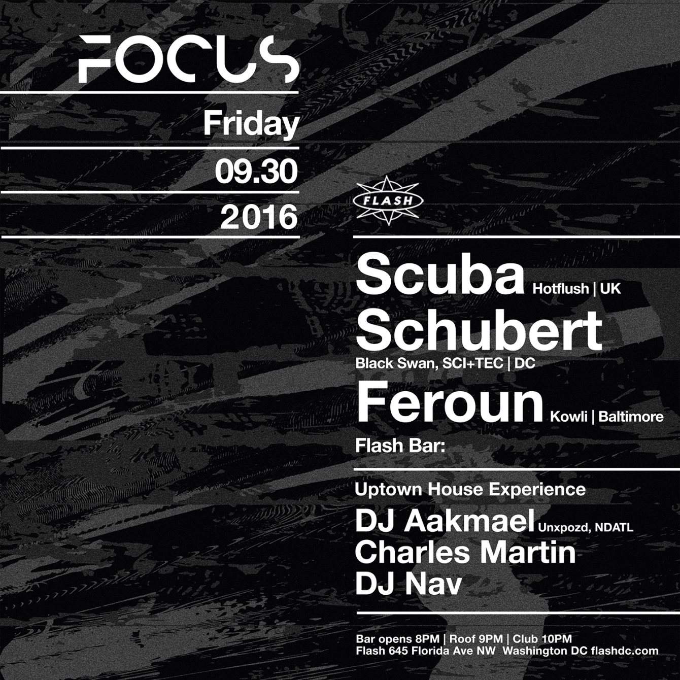 Focus: Scuba + Uptown House Experience Feat. DJ Aakmael - Página frontal