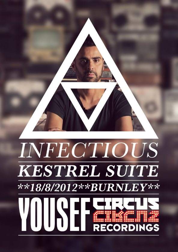 Infectious presents Yousef - フライヤー表