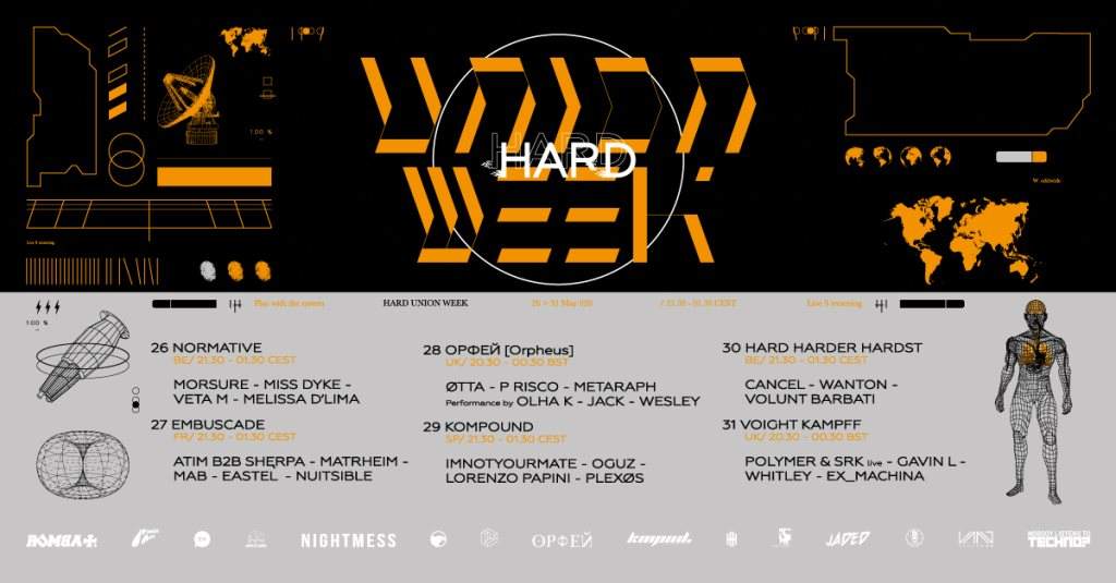 Hard Union Week [Online Festival] - Página frontal