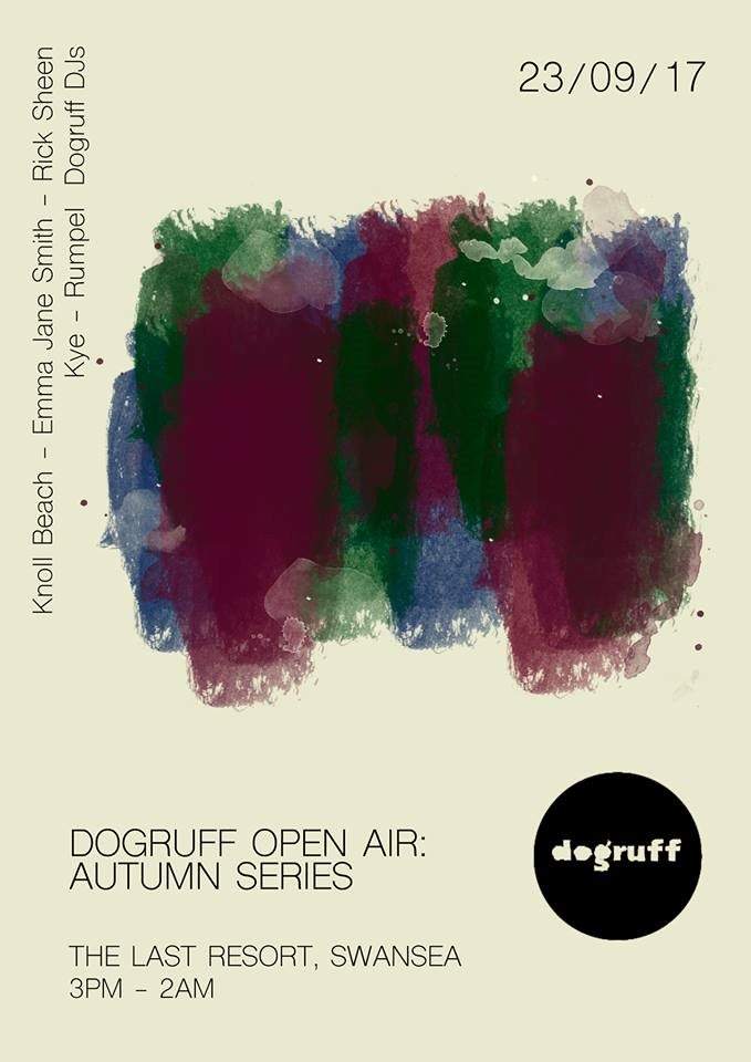 Dogruff Open Air: Autumn Series - フライヤー表