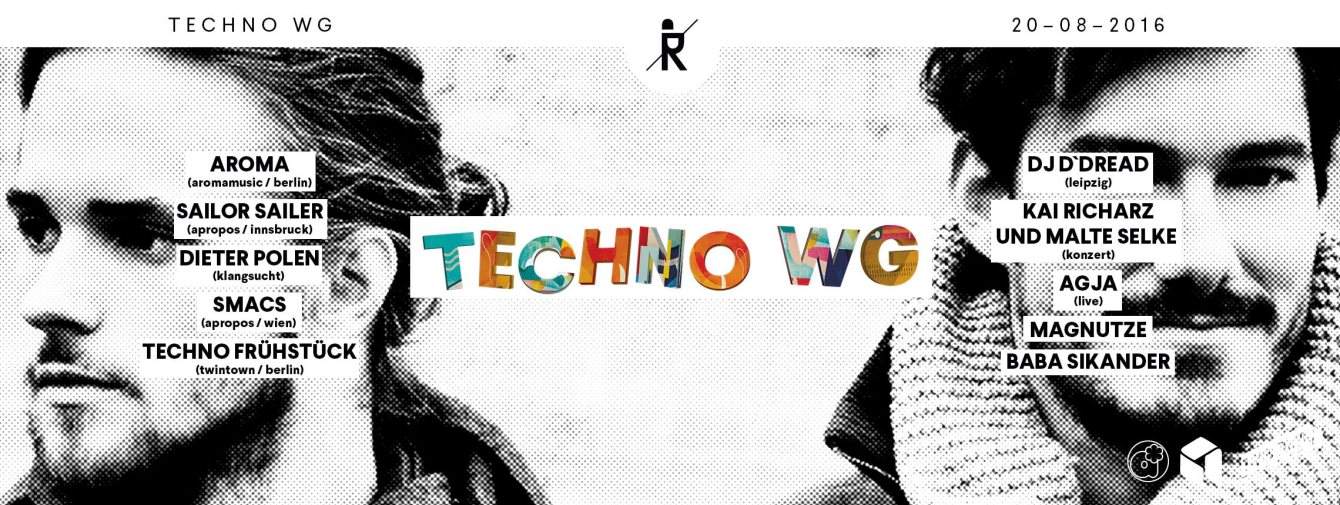Techno WG - フライヤー表