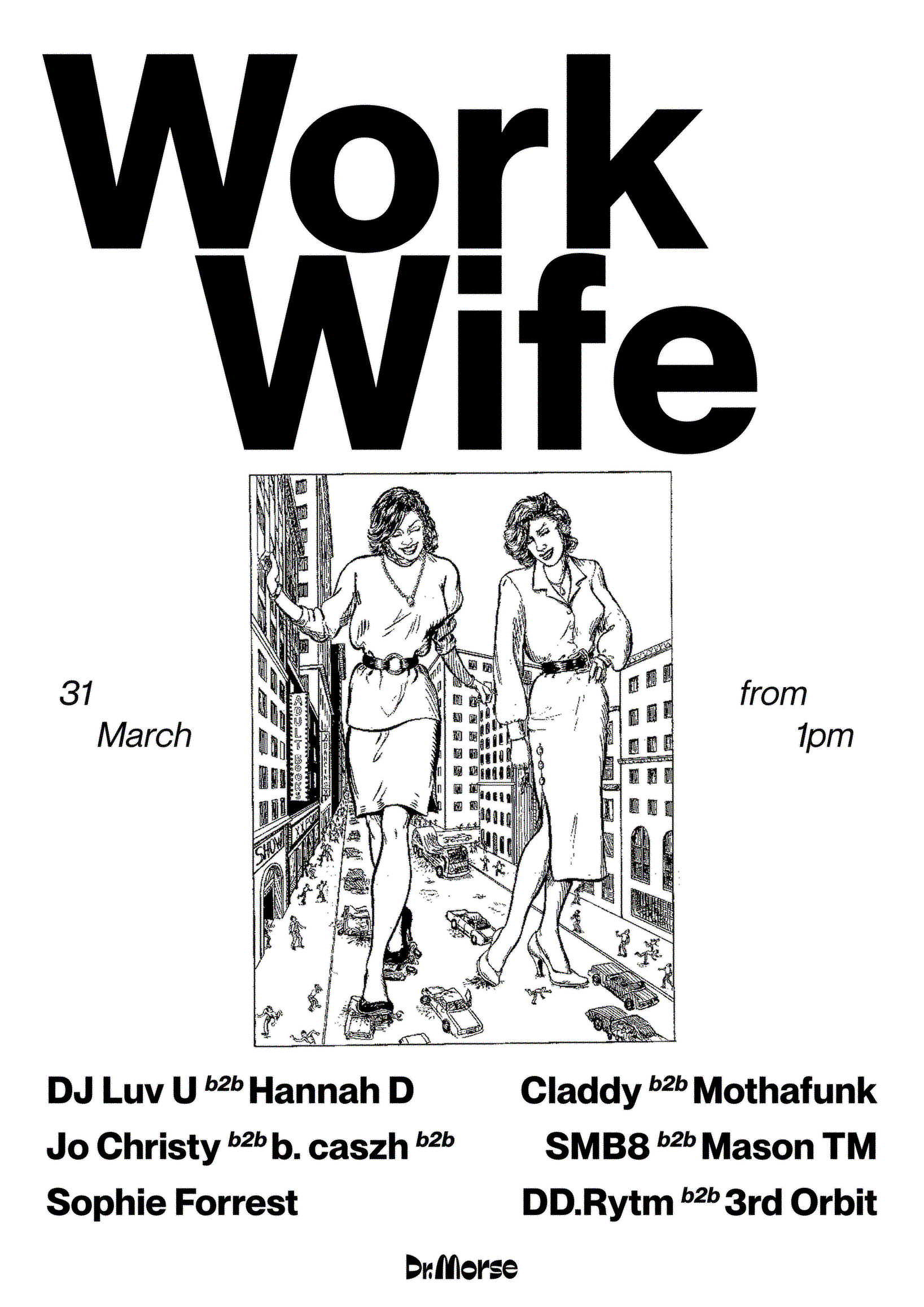 Work Wife at Dr Morse, Melbourne