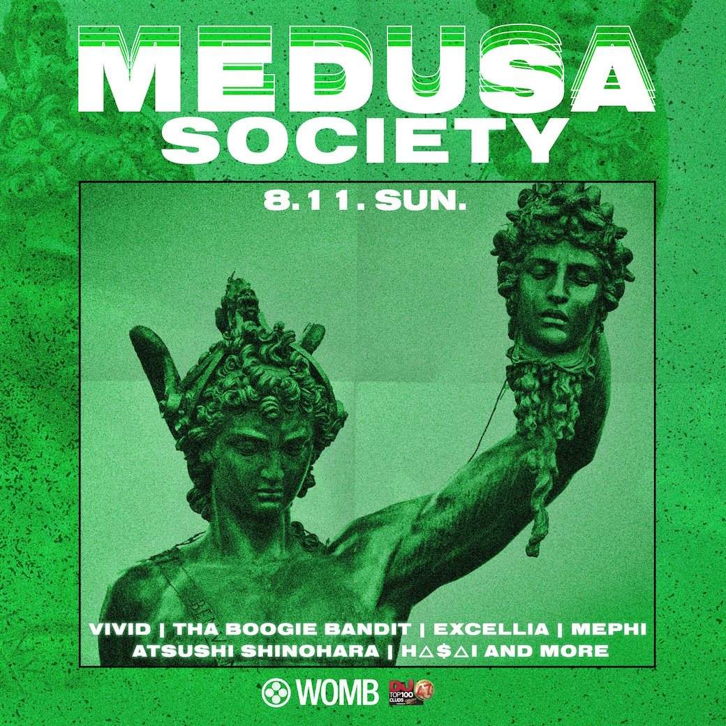 Medusa Society - Página frontal