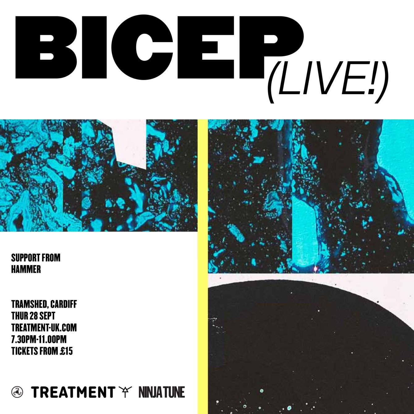 Treatment presents Bicep (Live) - フライヤー表
