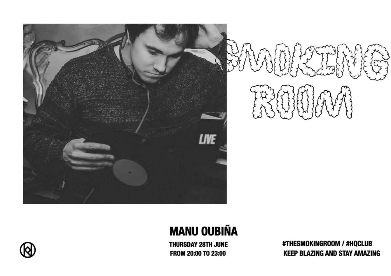 Smoking Room Pres. Manu Oubiña - Página frontal