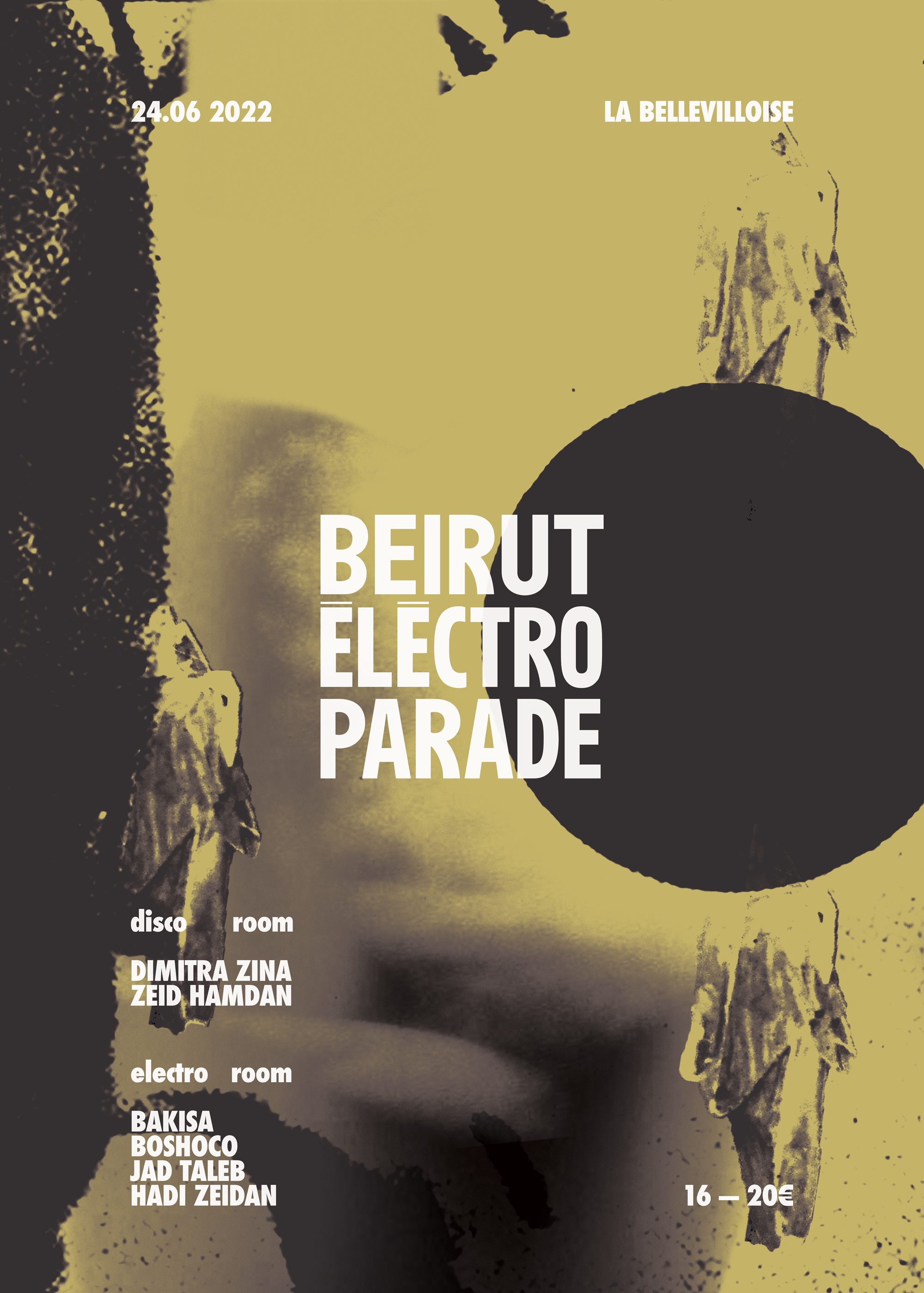 Beirut Electro Parade - Página frontal