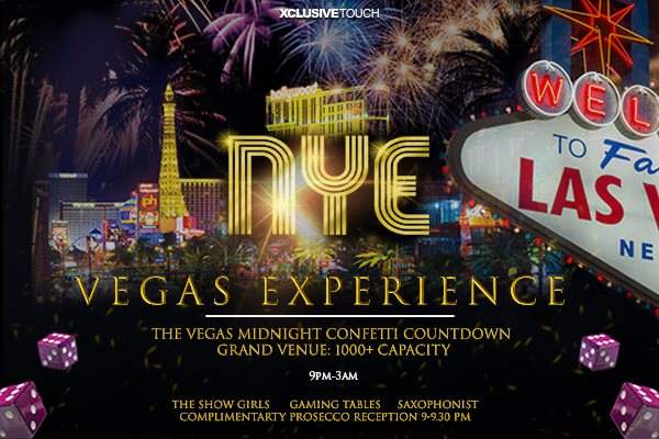 Ultimate Vegas NYE Experience - Página frontal