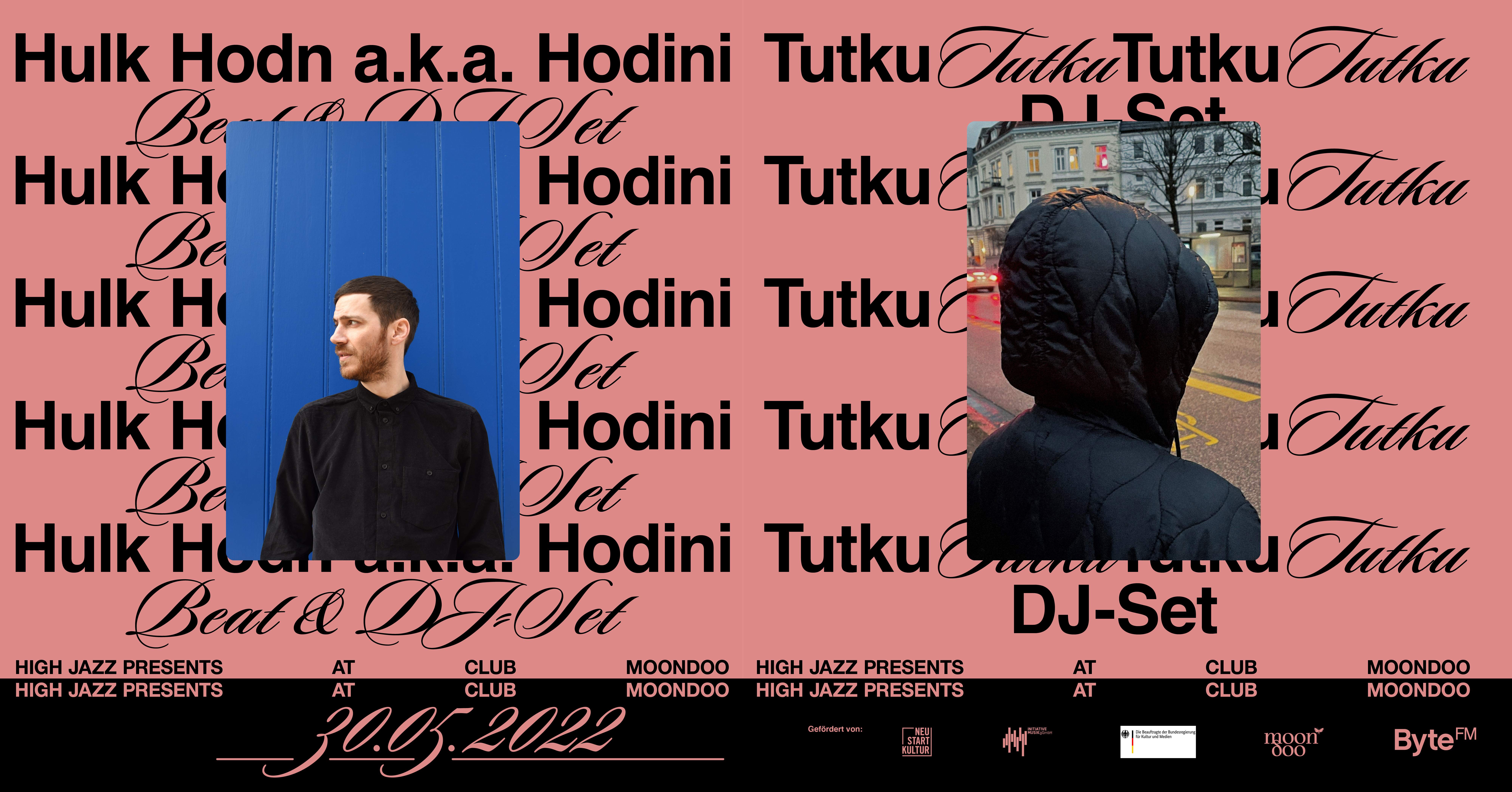 High Jazz with Hodini a.k.a. Hulk Hodn - フライヤー表
