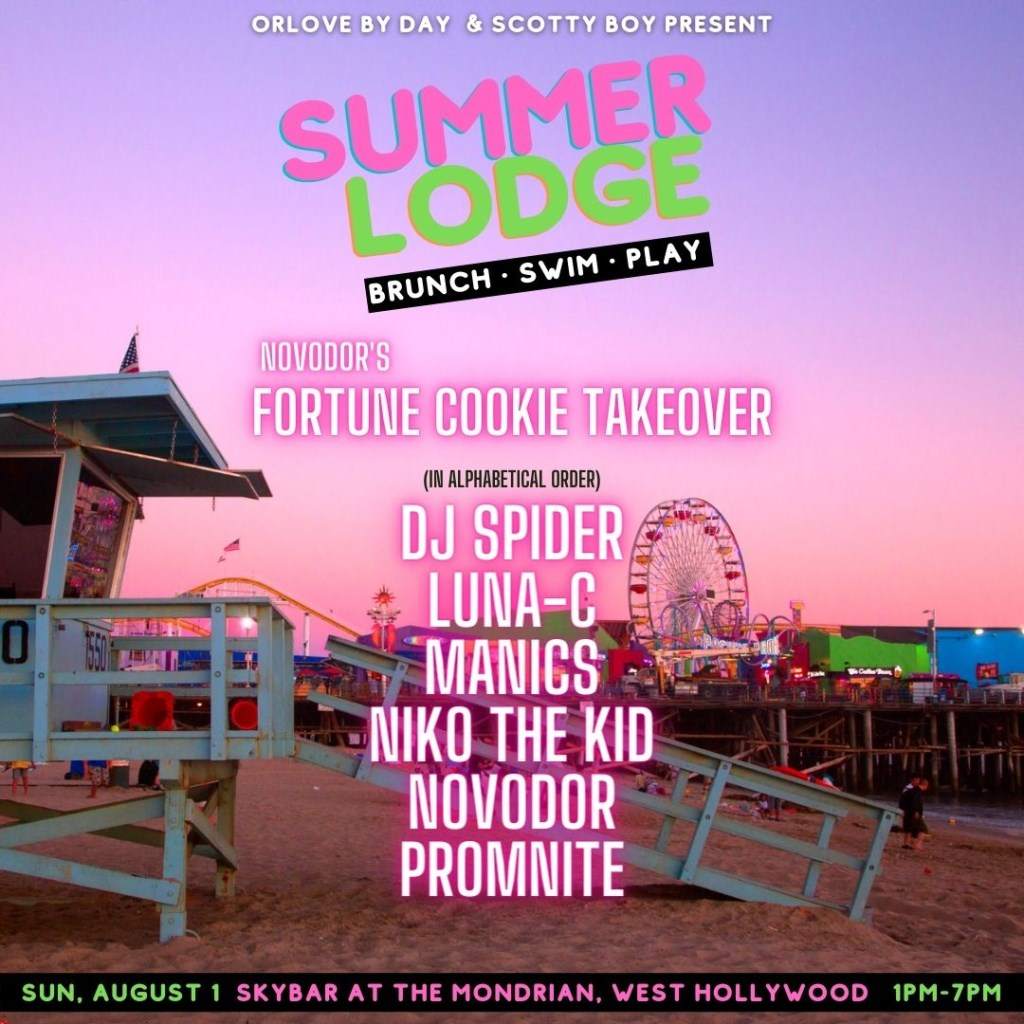 Summer Lodge: Brunch & Pool Party (Fortune Cookie Takeover) - Página frontal