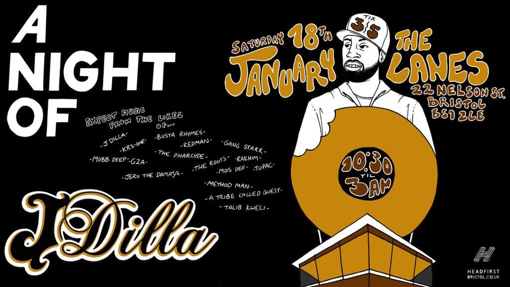 A Night Of: J Dilla - Página trasera