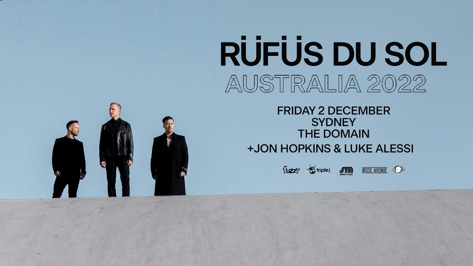 RÜFÜS DU SOL Sydney 2022 - Página frontal