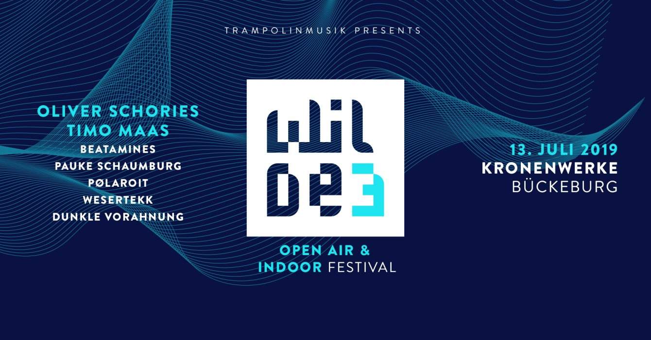 Wilde 3 - Open Air & Indoor Festival - フライヤー表