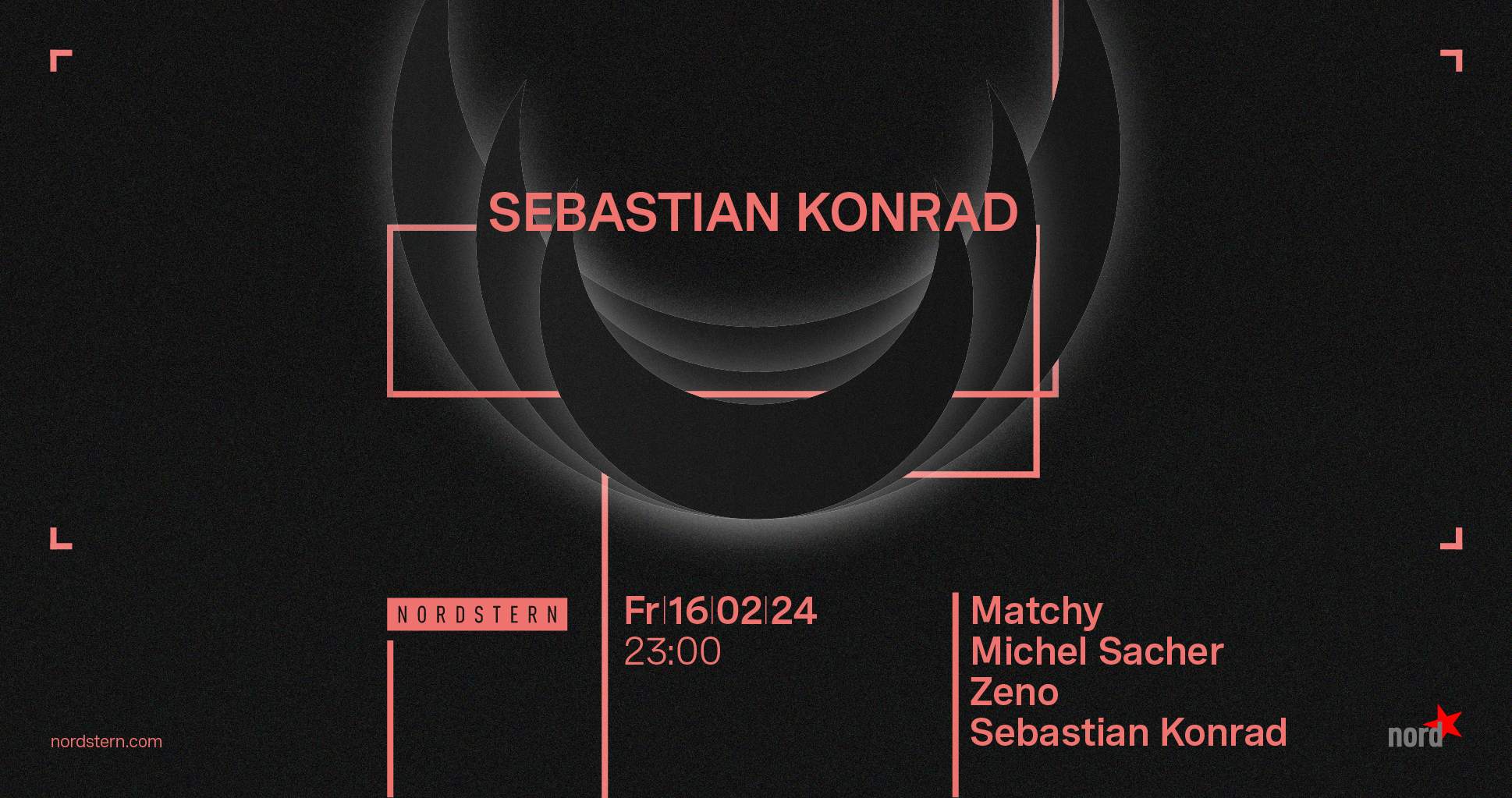 Sebastian Konrad Invites - フライヤー表