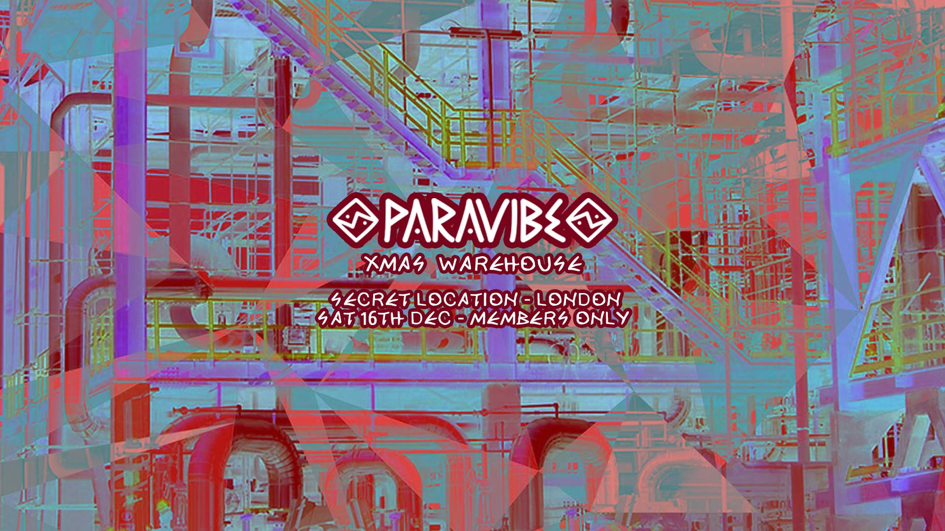 PARAVIBE - Xmas w/ Kane Solo, Karen Lopez - フライヤー表