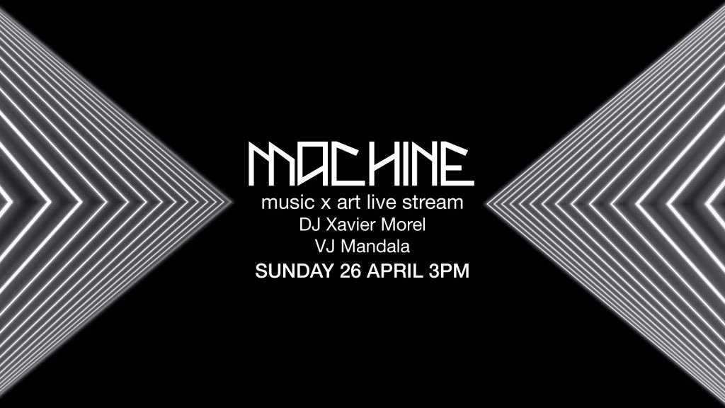 Machine Music x art 3.0 - Página frontal