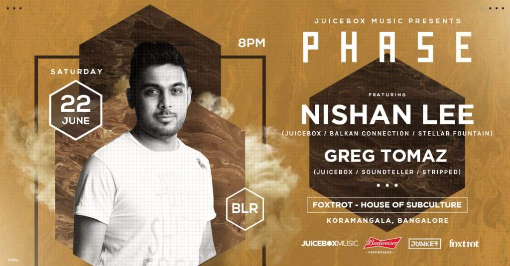 Juicebox Music presents Phase ft Nishan Lee & Greg Tomaz - Página frontal
