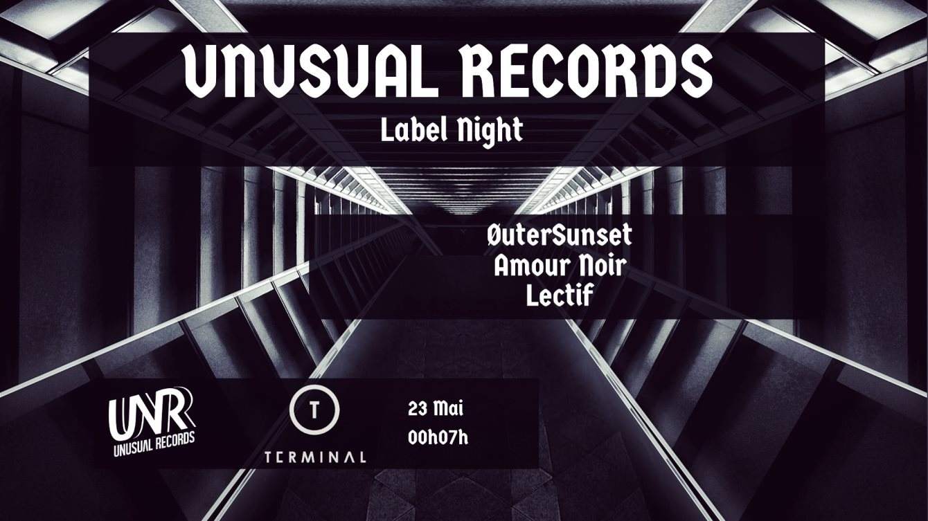 Unusual Label Night - フライヤー裏