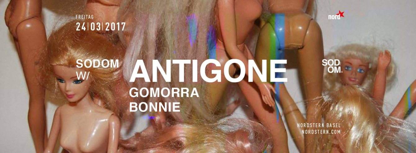 Sodom with Antigone - Página trasera