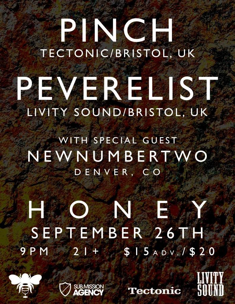 Pinch and Peverelist with Special Guest Newnumbertwo  - Página frontal