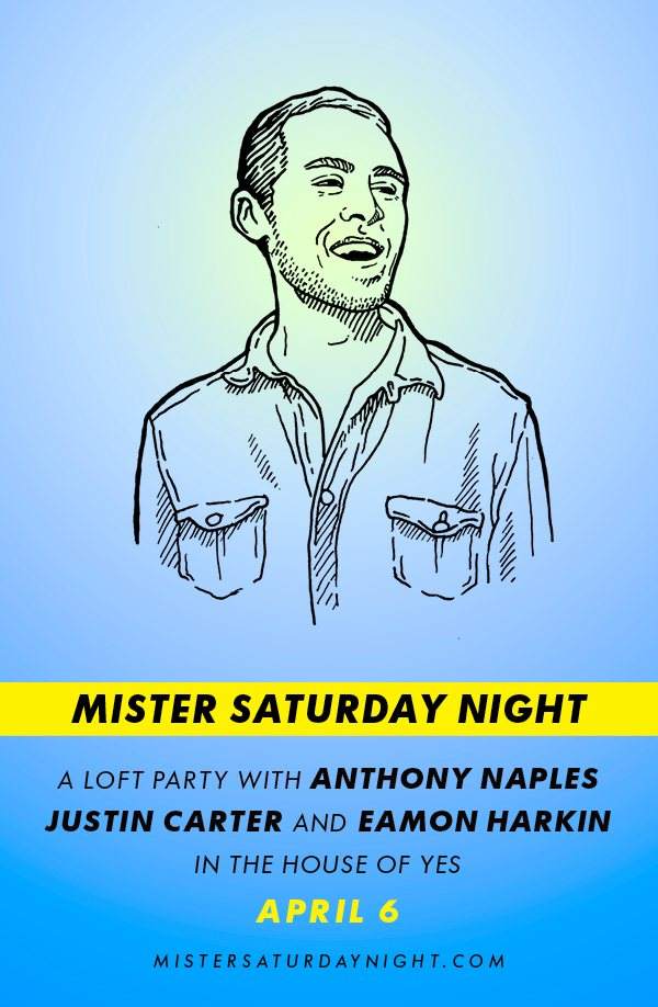 Mister Saturday Night with Justin Carter, Eamon Harkin & Anthony Naples - Página trasera