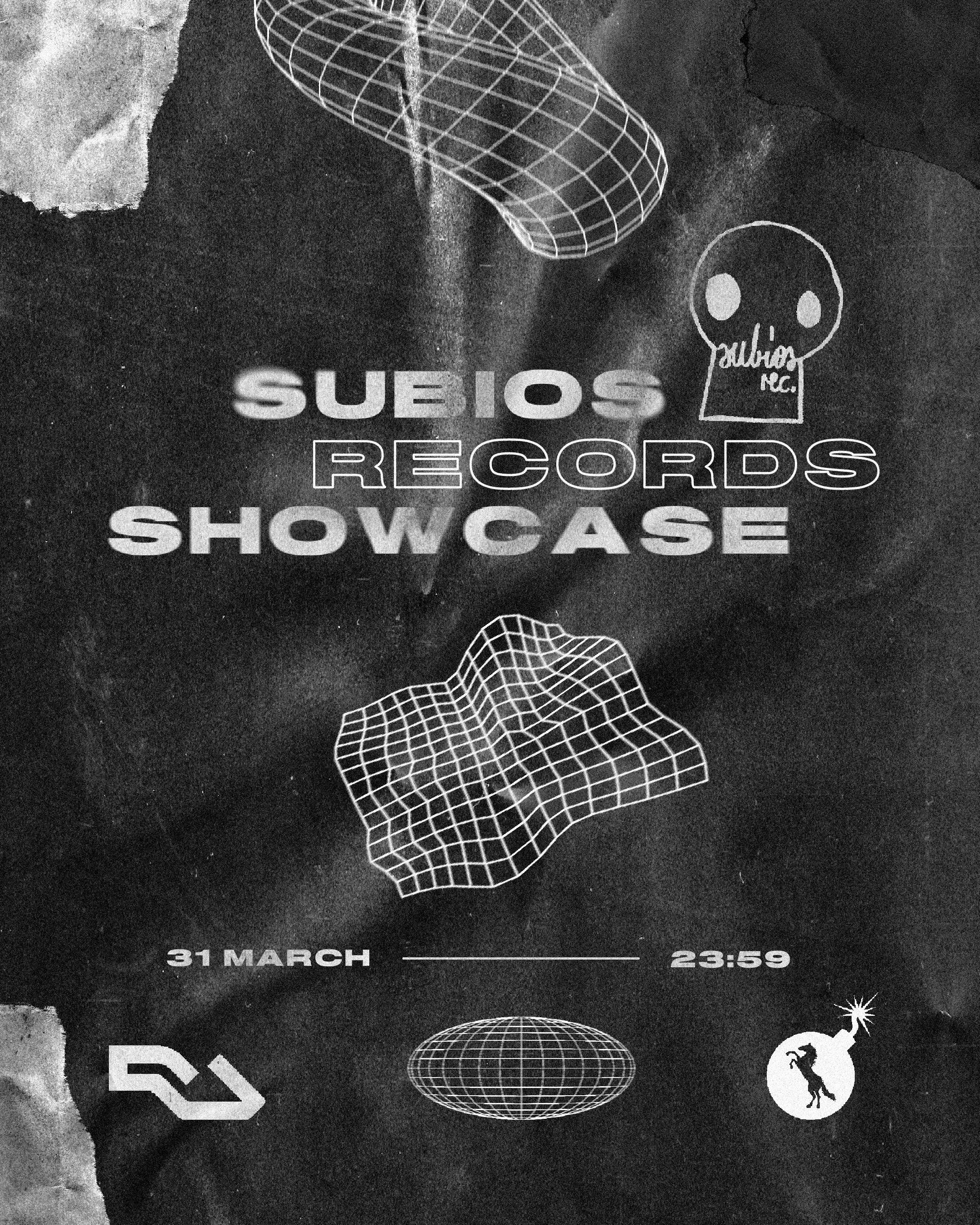 Subios Records Showcase - フライヤー表