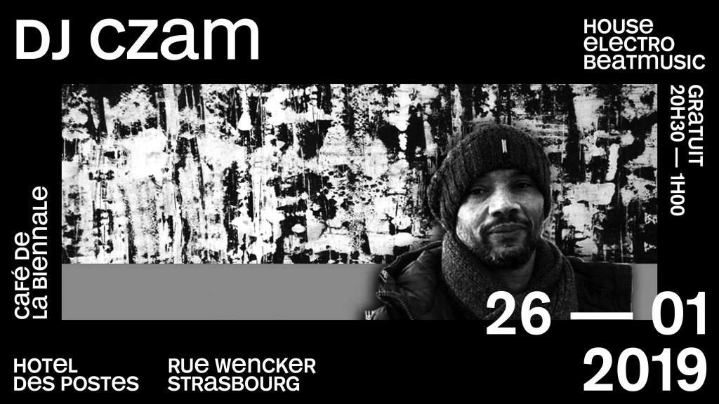 DJ Czam Biennale Strasbourg - Página frontal