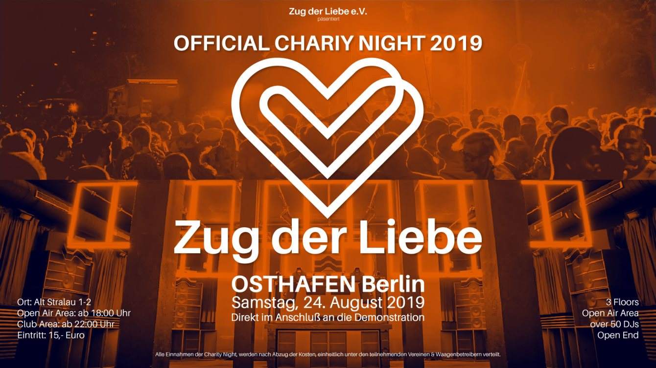 Zug der Liebe 2019 Charity Night Offizielle Afterparty at Club OST