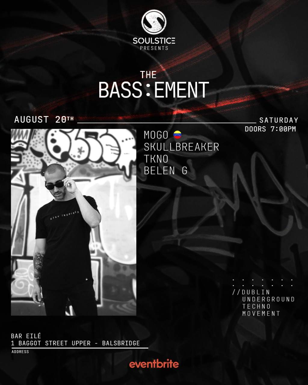 The BASS:EMENT with MOGO - フライヤー表