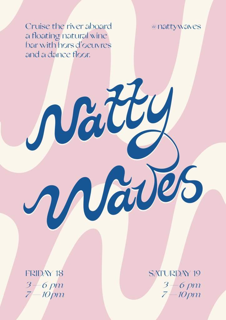 Natty Waves // 11.30am - 2pm Sat 19th June // Baby Ruin, Bronze Savage - フライヤー表