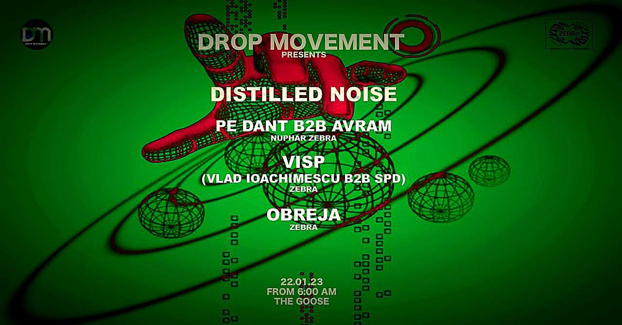 DRoP movement present distilled noise//VISP//Avram b2b Pe Dant//Obreja - Página frontal