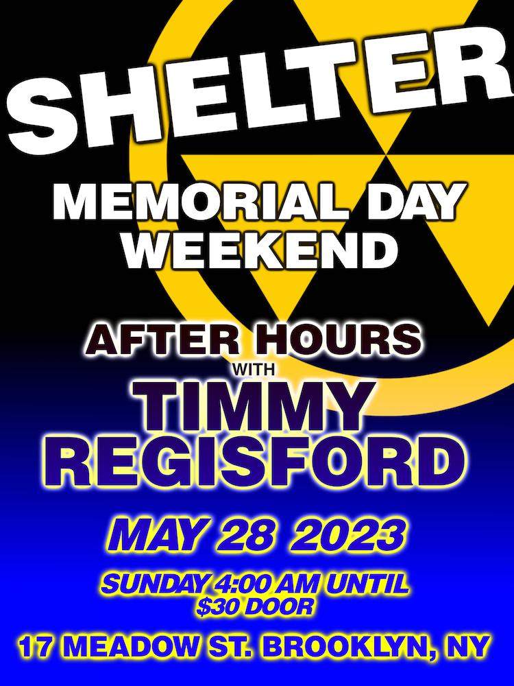 Shelter After Hours: Memorial Day Weekend - Página frontal